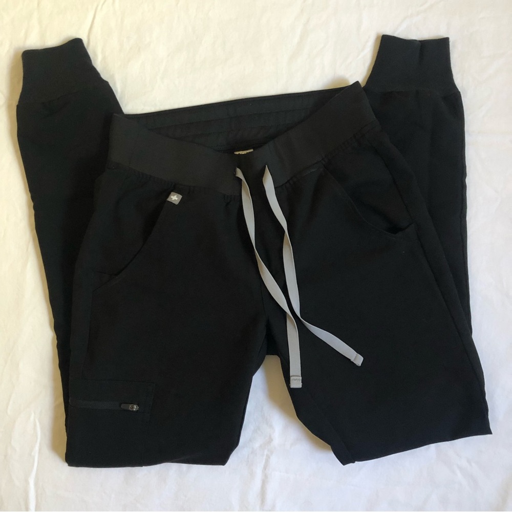 Figs black zamora joggers xxs